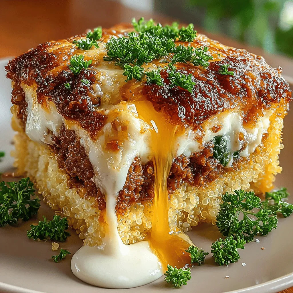To create a delicious Cheesy Spinach and Sausage Quinoa Bake, it’s essential to understand the role each ingredient plays in contributing to both flavor and nutrition. This dish features a base of quinoa, complemented by the freshness of spinach, the heartiness of sausage, and the creaminess of cheese, all brought together with a blend of aromatic seasonings.