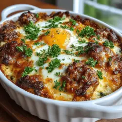 Cheesy Spinach and Sausage Quinoa Bake
