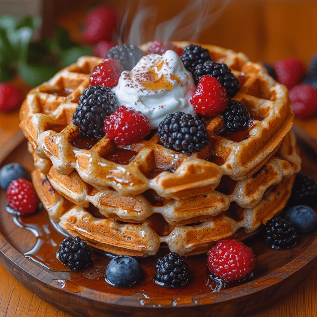 Imagine waking up to the enticing aroma of freshly made waffles wafting through your kitchen. These high-protein cottage cheese waffles not only fill your home with a delightful scent but also promise a deliciously satisfying start to your day. Whether you enjoy them as a healthy breakfast option or a post-workout snack, these waffles are a perfect blend of taste and nutrition. Their fluffy texture, combined with the creamy richness of cottage cheese, makes them a unique twist on traditional waffles.