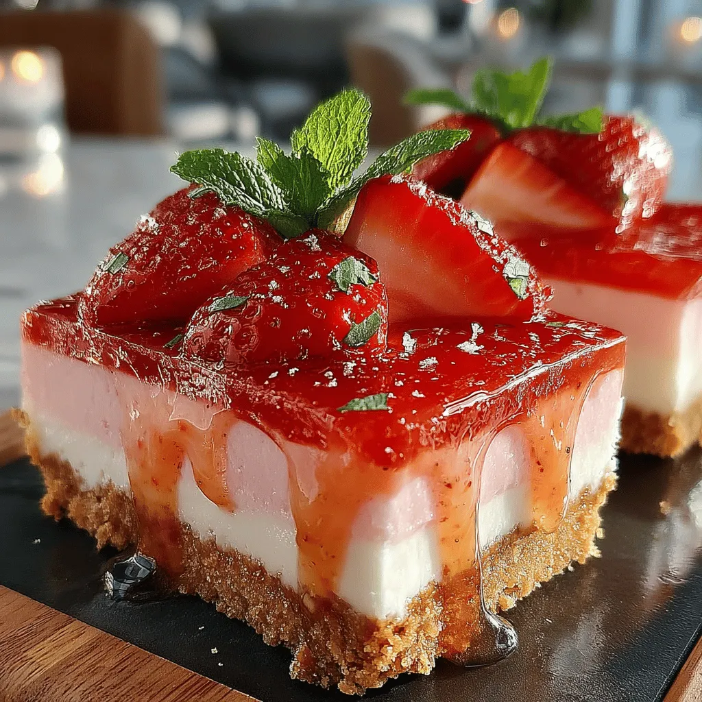 As the warm months approach, dessert enthusiasts everywhere begin to crave refreshing, light treats. Enter the no-bake cheesecake—an indulgent yet simple dessert that delivers all the creaminess of traditional cheesecake without the need for an oven. This delightful Strawberry Delight No-Bake Cheesecake Bars recipe is a perfect representation of the genre, combining the lusciousness of creamy cheesecake with the sweetness of fresh strawberries. Whether you are hosting a summer gathering or simply looking for a sweet treat to enjoy on a sunny afternoon, these bars are sure to impress.