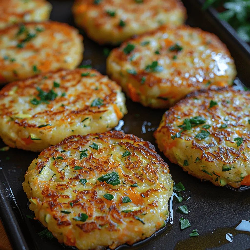 If you're in search of a delightful recipe that brings together flavor, texture, and nutrition, look no further than Zesty Parmesan Crusted Veggie Fritters. These charming little rounds are not only a feast for the taste buds but also a wholesome option for vegetarians and health-conscious eaters alike. Packed with vibrant vegetables and aromatic herbs, these fritters make for a versatile dish that can be enjoyed in various settings—whether as a satisfying family meal, an enticing appetizer for guests, or a quick snack for those busy afternoons.