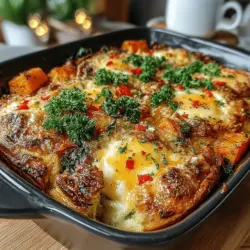 Breakfast is often hailed as the most important meal of the day, and for good reason. It sets the tone for your energy levels, mood, and overall well-being. Among the myriad of breakfast options available, the Savory Sweet Potato & Kale Breakfast Bake stands out as a nourishing and satisfying choice. This dish not only tantalizes the taste buds but also embodies the principles of a balanced diet, making it an excellent way to kickstart your day.