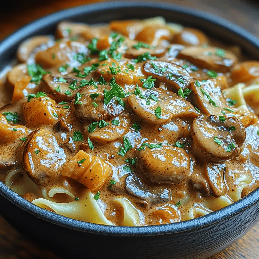 When it comes to comfort food, few dishes can rival the rich, creamy goodness of stroganoff. Traditionally made with beef, this beloved dish has evolved over the years to embrace a variety of ingredients, making it a versatile choice for any dietary preference. One standout version that has gained popularity is the Creamy Mushroom Stroganoff. This plant-based take on the classic recipe highlights the earthy flavors of mushrooms and the velvety texture of Greek yogurt, delivering a comforting meal that warms the soul.