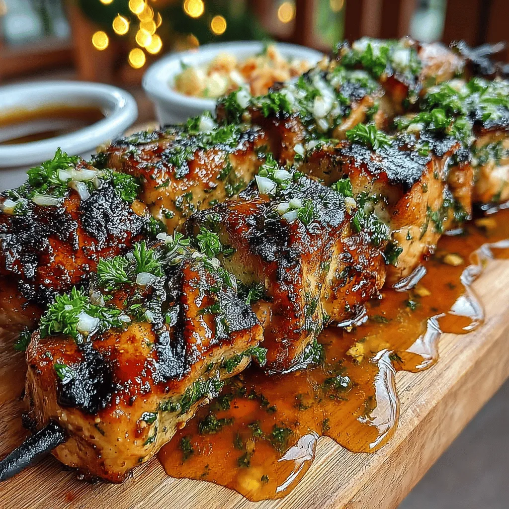 Grilling season is a time of joy for many home cooks and outdoor enthusiasts, and one dish that consistently steals the spotlight is grilled chicken skewers. These versatile morsels are not only easy to prepare, but they also offer a perfect canvas for a variety of flavors. Among the myriad of options, Sweet & Sassy Honey Garlic Grilled Chicken Skewers stand out due to their irresistible combination of sweetness and savory depth. This recipe is perfect for summer barbecues, weeknight dinners, or even meal prep, making it a go-to favorite for many households.