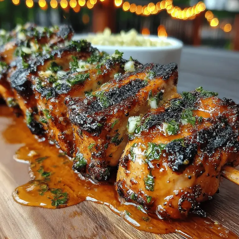 Grilling season is a time of joy for many home cooks and outdoor enthusiasts, and one dish that consistently steals the spotlight is grilled chicken skewers. These versatile morsels are not only easy to prepare, but they also offer a perfect canvas for a variety of flavors. Among the myriad of options, Sweet & Sassy Honey Garlic Grilled Chicken Skewers stand out due to their irresistible combination of sweetness and savory depth. This recipe is perfect for summer barbecues, weeknight dinners, or even meal prep, making it a go-to favorite for many households.