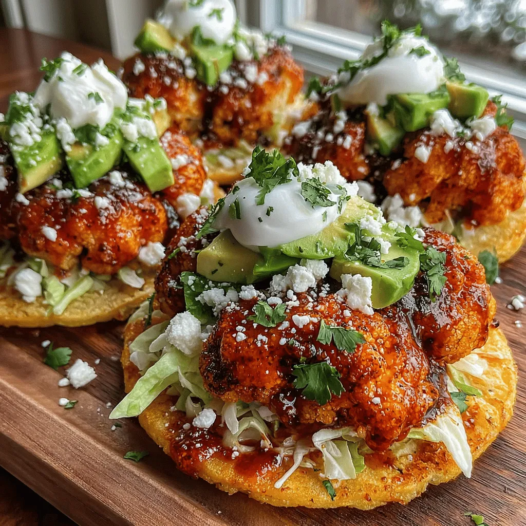 If you're searching for a flavorful and healthy alternative to traditional buffalo wings, look no further than Spicy Buffalo Cauliflower Tostadas. This innovative dish transforms the beloved buffalo flavor profile into a plant-based delight that satisfies cravings without compromising on taste. Packed with bold flavors and a satisfying crunch, these tostadas are perfect for game day, casual gatherings, or a unique weeknight meal.
