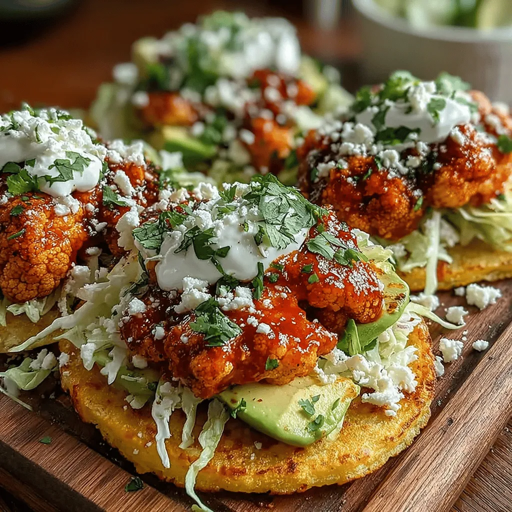 If you're searching for a flavorful and healthy alternative to traditional buffalo wings, look no further than Spicy Buffalo Cauliflower Tostadas. This innovative dish transforms the beloved buffalo flavor profile into a plant-based delight that satisfies cravings without compromising on taste. Packed with bold flavors and a satisfying crunch, these tostadas are perfect for game day, casual gatherings, or a unique weeknight meal.