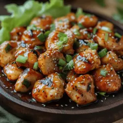 Embrace the bold and irresistible flavors of Korean cuisine with this recipe for Spicy Korean BBQ Chicken Bites. These delightful morsels are not just a treat for the taste buds; they're also a celebration of the rich culinary traditions of Korea. Perfectly marinated in a savory blend of soy sauce, gochujang, and honey, these bite-sized chicken pieces are sure to be a hit at any gathering. Whether enjoyed as an appetizer, served over rice, or wrapped in crisp lettuce leaves, this dish combines ease of preparation with the distinct tastes of Korean BBQ.