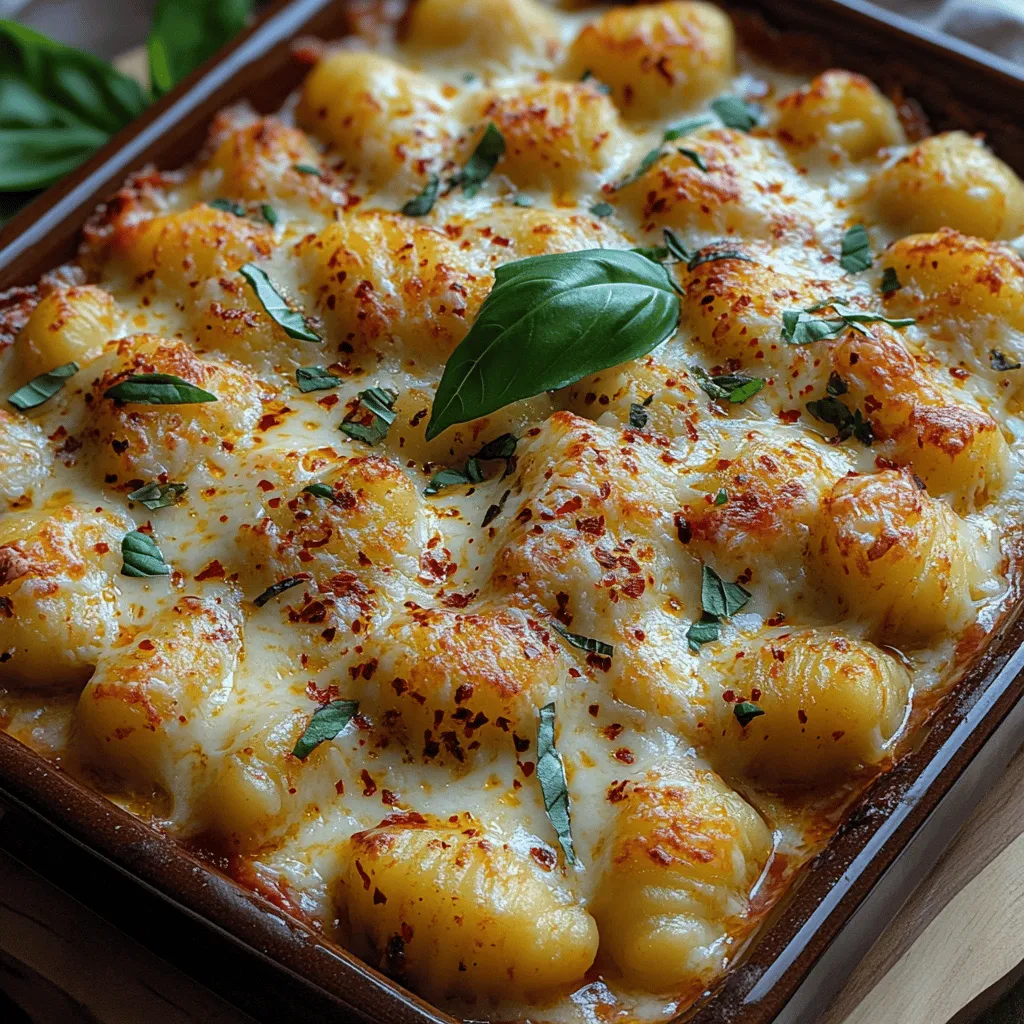 Gnocchi, those delightful little dumplings, are a cherished staple of Italian cuisine. Soft, pillowy, and bursting with flavor, gnocchi can elevate any meal, offering a comforting embrace with every bite. This beloved dish has won hearts around the world, not just for its texture but also for its versatility. Among the plethora of ways to prepare gnocchi, one recipe stands out as a shining example of comfort food: Cheesy Baked Gnocchi Delight. This dish combines the tender goodness of gnocchi with a creamy, cheesy sauce and a crispy topping, making it the ultimate choice for busy weeknights or family gatherings.