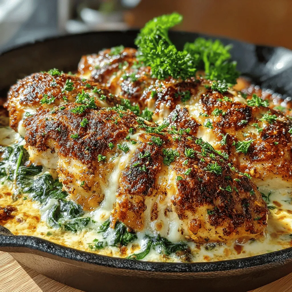 When it comes to weeknight meals, few dishes can rival the comforting embrace of a creamy garlic chicken and spinach bake. This delightful recipe combines tender chicken breasts with a luscious, rich sauce that’s infused with the aromatic essence of garlic and the vibrant freshness of spinach. Not only does this dish offer a satisfying blend of flavors, but it also provides a nutritional boost, making it a perfect choice for families looking for something delicious yet wholesome.