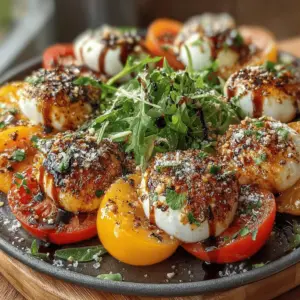 As the days grow longer and temperatures rise, summer beckons us to embrace the vibrant colors and fresh flavors of the season. Salads, in particular, become a staple in summer cuisine, offering a light yet satisfying meal option that celebrates the bounty of nature. Among the myriad of salad recipes that grace our tables during these warmer months, the Sweet Summer Peach Caprese Salad stands out as a delightful fusion of sweetness and savory richness. This dish embodies the essence of summer, combining juicy, sun-ripened peaches with creamy mozzarella and fragrant basil to create a refreshing and visually stunning salad.