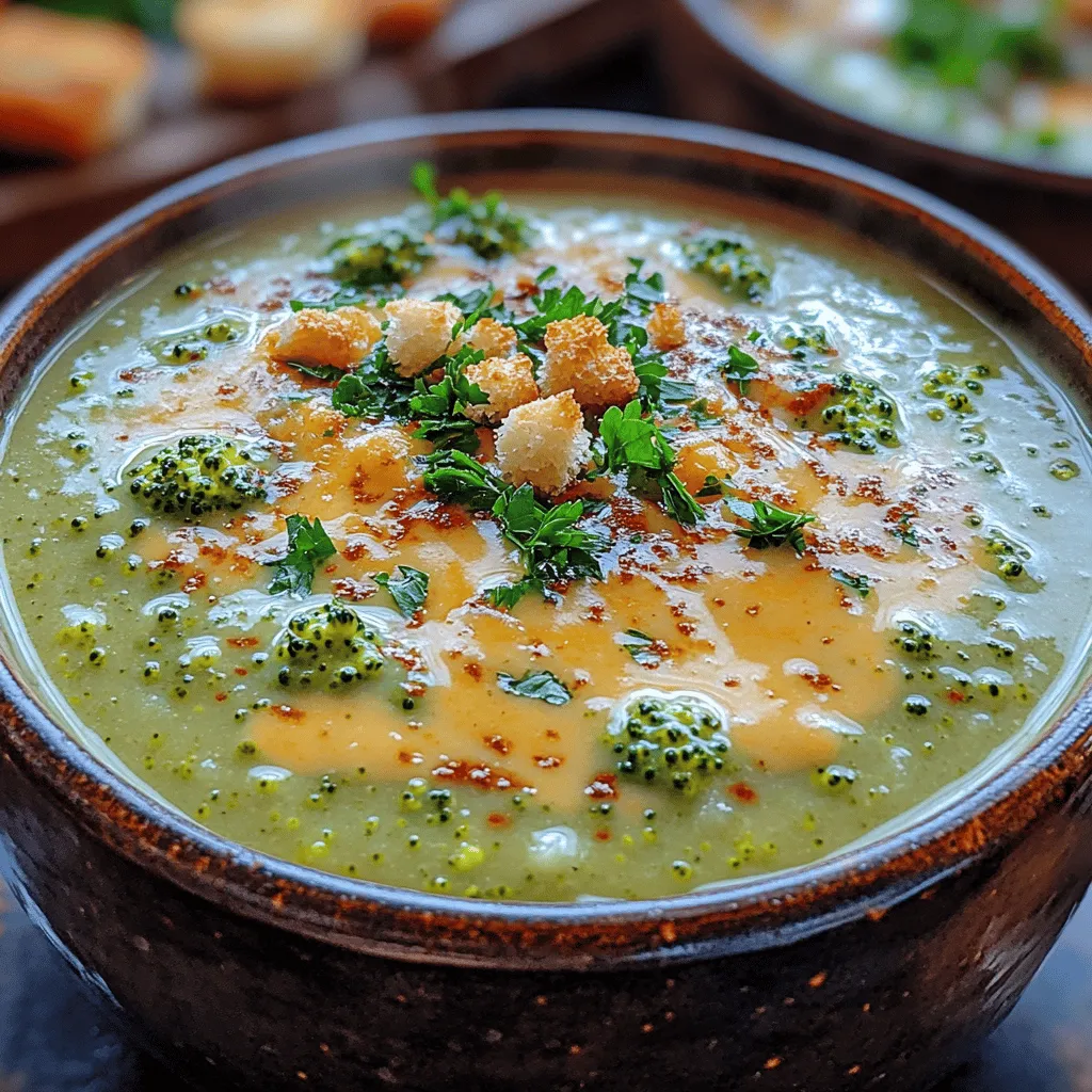 Comfort food holds a special place in our hearts and kitchens, especially when it comes to dishes that warm both body and soul. Among the myriad of comforting recipes available, creamy soups often stand out as a beloved choice for their ability to provide solace on a chilly day or to uplift spirits after a long week. One such recipe that perfectly embodies the essence of comfort is Cheesy Broccoli Bliss. This dish not only tantalizes the taste buds with its rich, cheesy flavors but also incorporates the goodness of one of nature's most nutritious vegetables: broccoli.