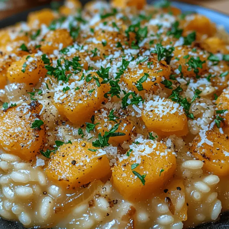 If you’re searching for a dish that embodies comfort, warmth, and a hint of elegance, look no further than Velvet Butternut Squash Risotto. This luscious, creamy risotto is not only visually stunning but also incredibly satisfying, making it a perfect choice for any occasion. The rich, nutty flavor of roasted butternut squash combines beautifully with the creamy texture of Arborio rice, creating a dish that is both indulgent and wholesome.