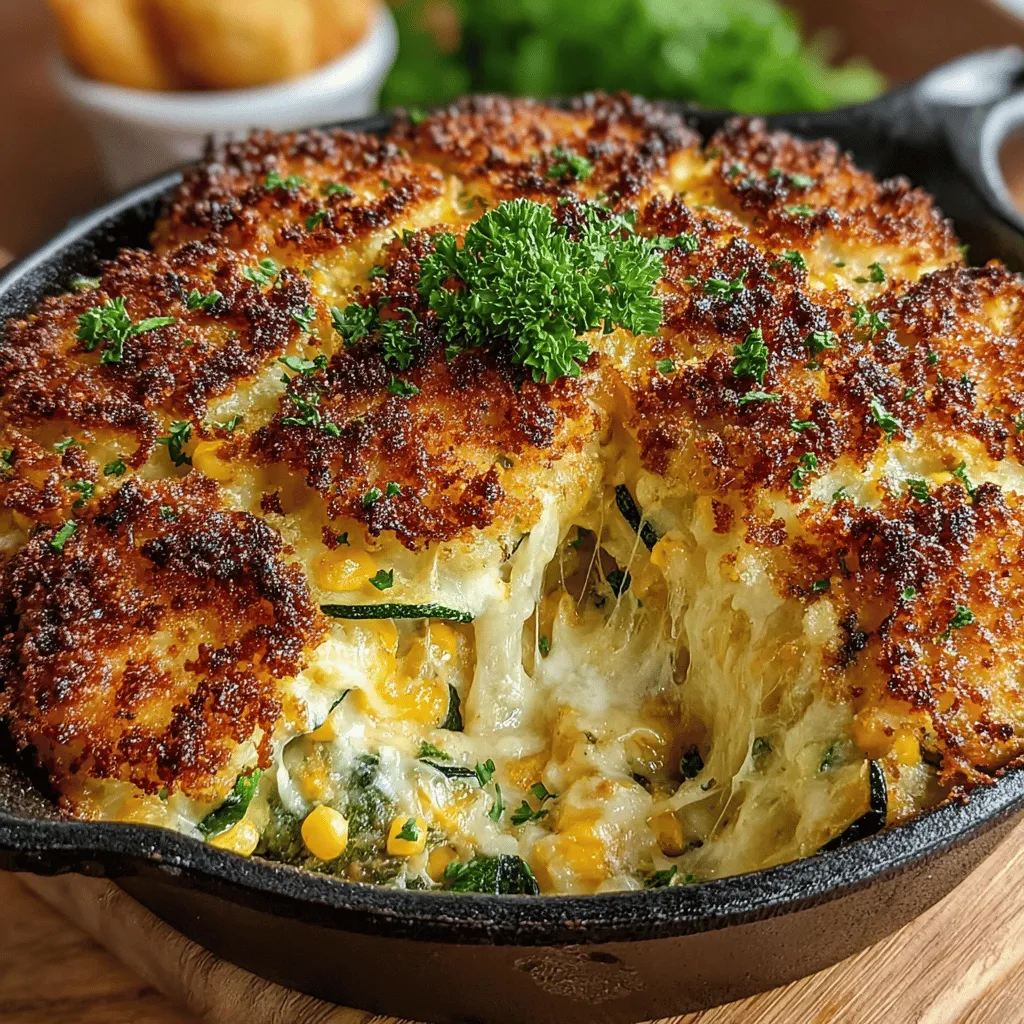 Casseroles have long held a cherished place in the hearts of home cooks and families alike, celebrated for their comforting nature and ability to bring everyone to the table. These hearty dishes are often associated with warmth and togetherness, making them a popular choice for gatherings, potlucks, and weeknight dinners. One delightful variation that has gained attention in recent years is the Creamy Zucchini & Sweet Corn Casserole. This dish is not only a treat for the taste buds but also a symphony of nutrition, featuring zucchini and sweet corn as its star ingredients.