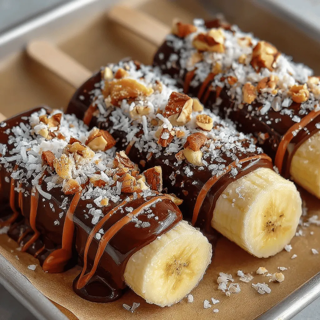 In recent years, the demand for healthier dessert options has surged, with more people seeking indulgent yet nutritious treats that satisfy their sweet tooth without compromising their health goals. Enter the Choco-Banana Bliss Pops, a delightful concoction that marries the natural sweetness of ripe bananas with the rich, decadent flavor of chocolate. This recipe not only embodies the essence of a guilt-free dessert but also serves as a fun and interactive activity for both kids and adults alike.