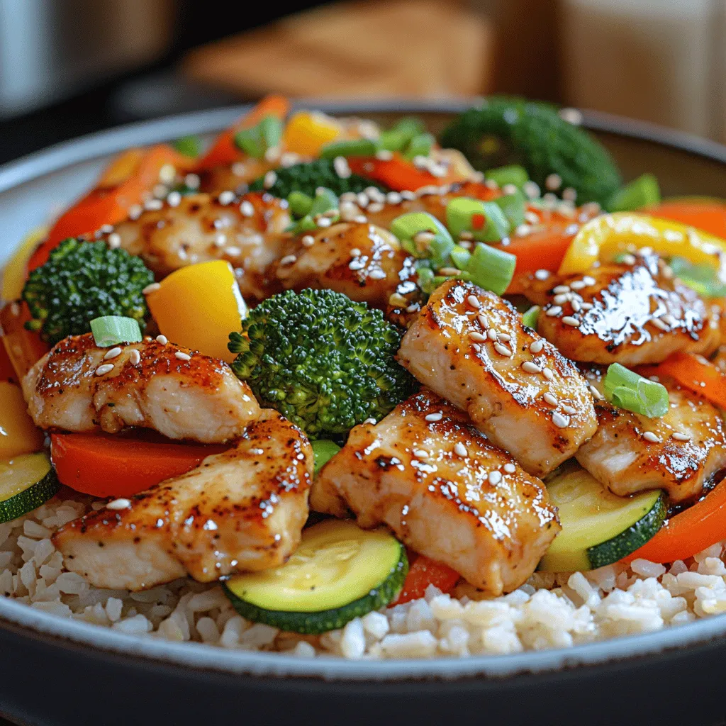 In today’s fast-paced world, preparing a nutritious meal can often feel like a challenge. However, the Colorful Chicken Veggie Stir-Fry stands out as an easy, quick, and vibrant dish that not only delights the taste buds but also packs a punch of health benefits. Loaded with lean protein and an array of colorful vegetables, this stir-fry is perfect for those looking to enjoy a wholesome meal without spending hours in the kitchen.