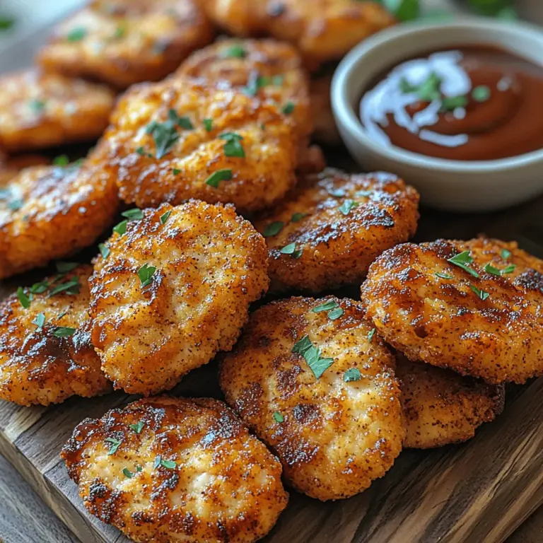 If you're on a keto journey, you might think that your favorite comfort foods are off-limits. Enter Guilt-Free Keto Chicken Nuggets: a delicious alternative that satisfies your cravings without derailing your dietary goals. These nuggets are not only low in carbohydrates but also packed with flavor and protein, making them the perfect snack or meal option for those following a ketogenic lifestyle.