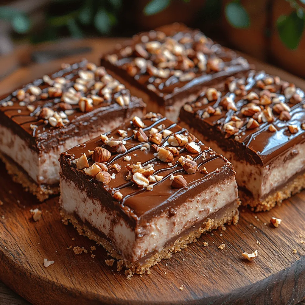 If you're on the lookout for a dessert that combines richness, creaminess, and a delightful flavor explosion, look no further than Decadent Nutella Cheesecake Bars. This recipe marries the lusciousness of cheesecake with the beloved hazelnut chocolate spread, Nutella, resulting in a treat that is perfect for any occasion—from family gatherings to dinner parties or simply as an indulgent dessert for a quiet night in.