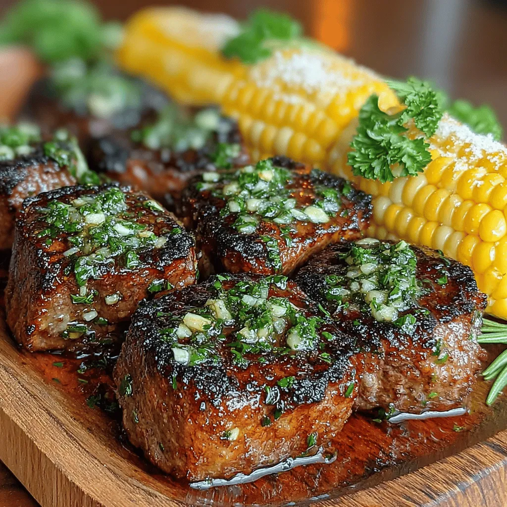 As the days grow longer and warmer, the allure of summer gatherings and outdoor barbecues becomes irresistible. One dish that encapsulates this vibrant season is Sizzling Garlic Butter Steak Bites with Sweet Corn Delight. This recipe beautifully marries tender, juicy steak bites with the sweetness of fresh corn, making it a delightful choice for family dinners, backyard parties, or simply a quick weeknight meal. The combination of bold flavors and quick cooking times makes this dish not only appealing but also practical for any occasion.