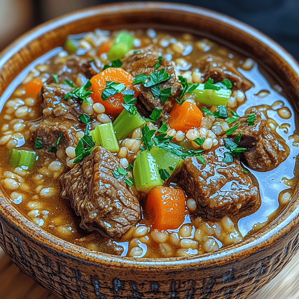 When it comes to preparing a delightful beef and barley stew, understanding the intricacies of cooking time and temperature is essential. The beauty of this dish lies in the process of low and slow cooking, which not only tenderizes the meat but also allows the flavors to meld beautifully.