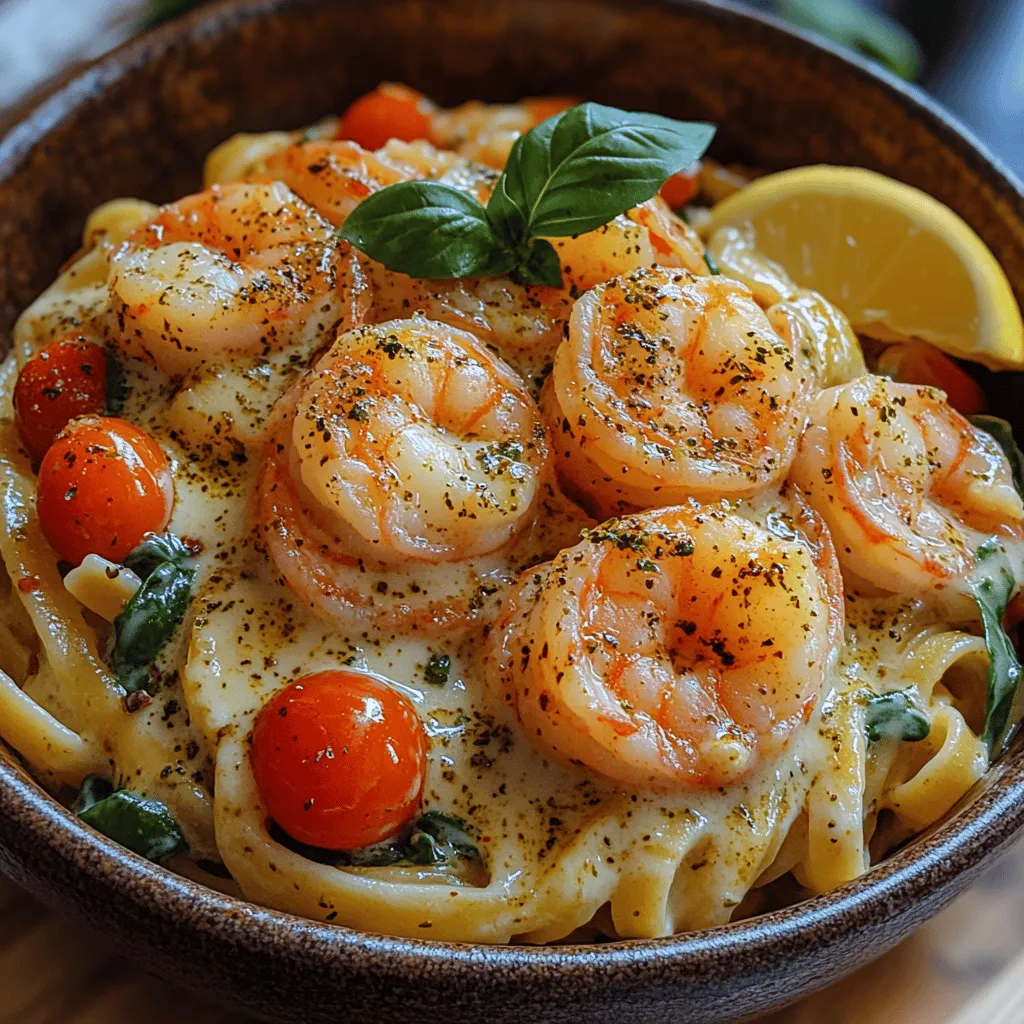To create Luscious Creamy Tuscan Shrimp Linguine, it’s essential to use high-quality ingredients that contribute to the dish's overall flavor and texture. Below is a detailed breakdown of the key components: