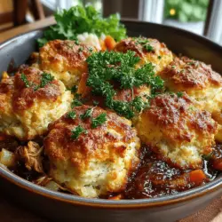Rustic Garlic Herb Chicken Cobbler Recipe: Completing the Journey