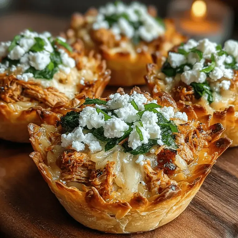 When it comes to creating a crowd-pleasing appetizer or a light meal that delights the senses, Sun-Dried Tomato Chicken Orzo Cups stand out as a top choice. This dish marries the rich, savory flavors of the Mediterranean with the convenience of bite-sized portions, making it an ideal option for gatherings, picnics, or even a cozy family dinner. The blend of textures and tastes in these orzo cups is nothing short of sensational; they are sure to impress both your family and guests.
