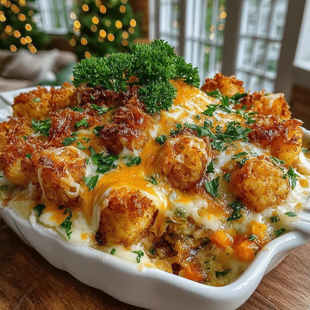When it comes to comfort food, few dishes evoke the same sense of warmth and nostalgia as casseroles. These hearty meals not only offer convenience but also bring families together around the dinner table. One standout recipe that has gained popularity for its ease and flavor is the Ranch Chicken Tater Tot Casserole. This dish is a perfect embodiment of the comfort food genre, blending tender chicken, flavorful ranch seasoning, and crispy tater tots into a delightful casserole that is sure to please every palate.