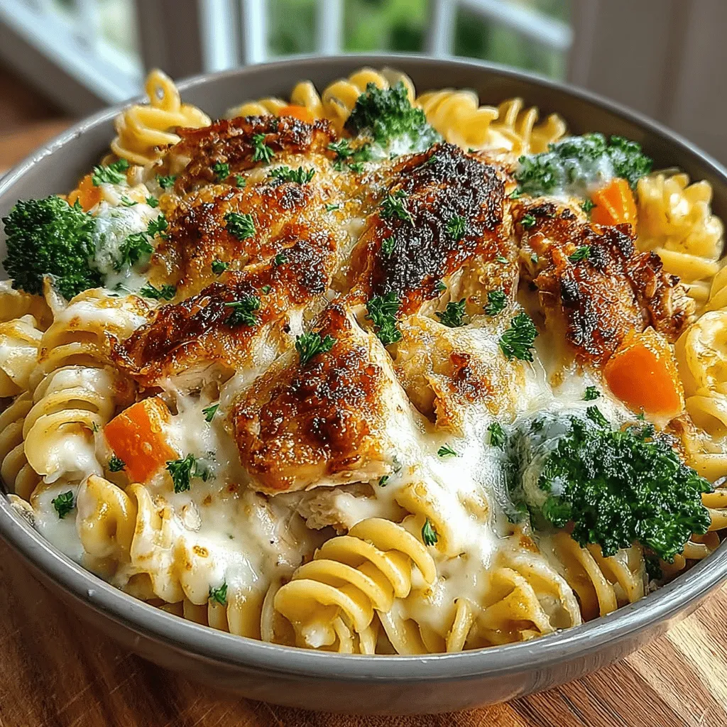 To create the perfect Golden Parmesan Herb Chicken Noodle Casserole, it’s crucial to understand the key ingredients that contribute to its flavor and texture.