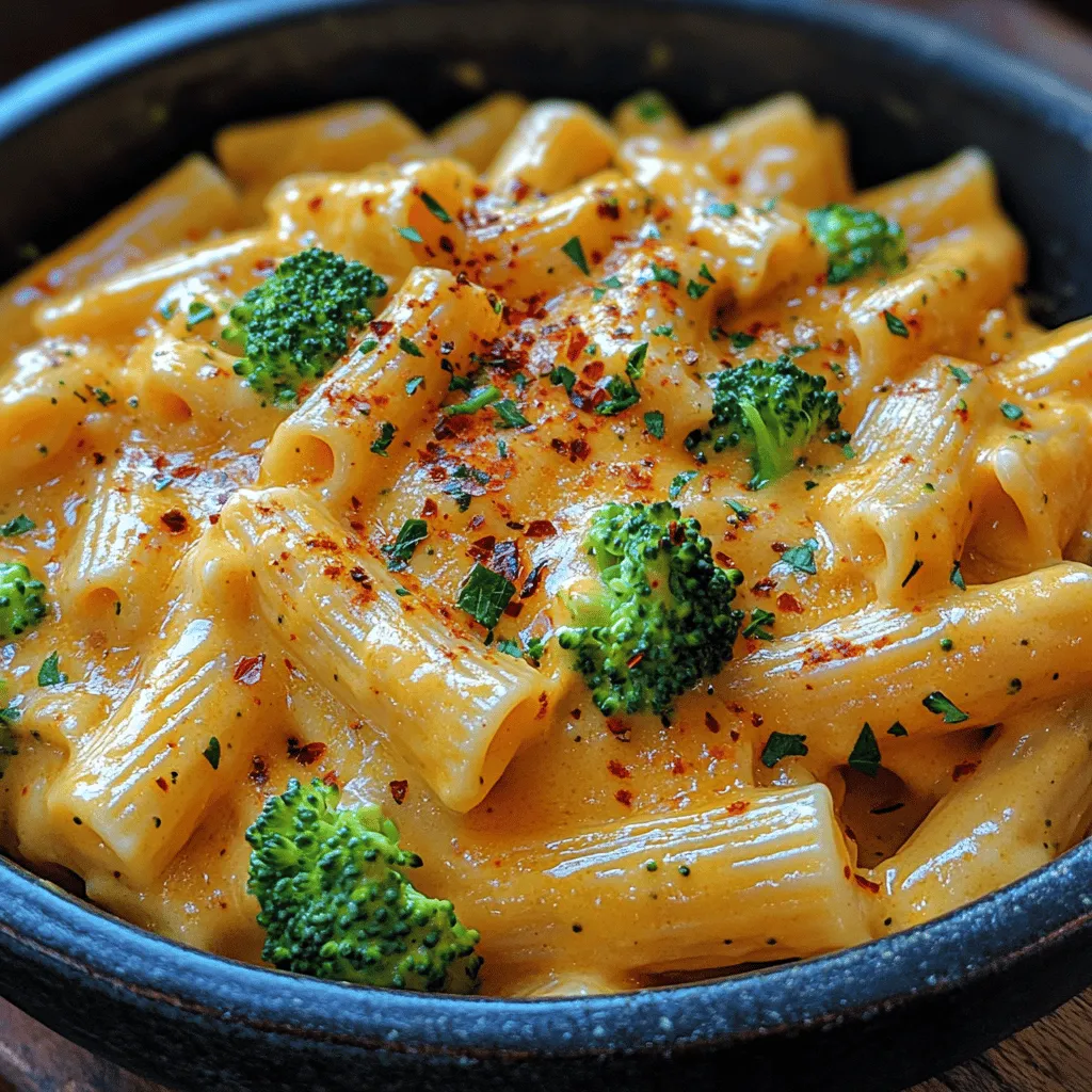 Creamy Broccoli Cheddar Pasta is a delightful dish that combines the comforting essence of pasta with the rich flavors of sharp cheddar cheese and the nutritional benefits of fresh broccoli. This recipe has gained popularity for its ability to cater to both the palate and the body, making it a favorite among families and busy individuals alike. The creamy sauce envelops each piece of pasta, creating a harmony of textures that is both satisfying and indulgent.