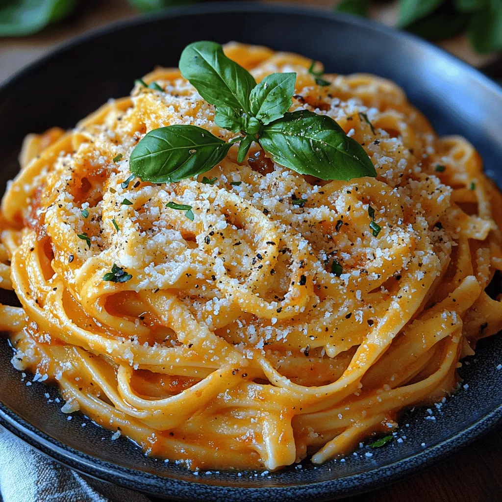 Roasted Red Pepper Dream Pasta is not just a dish; it’s an experience that captures the essence of comfort food with a gourmet twist. This pasta recipe is a delightful blend of flavors and textures that brings a unique vibrancy to any dining table. The creamy, rich sauce envelops perfectly cooked pasta, while the roasted red peppers add a smoky sweetness that tantalizes the palate. Whether you’re preparing a weeknight dinner or hosting a special gathering, this dish is sure to impress.