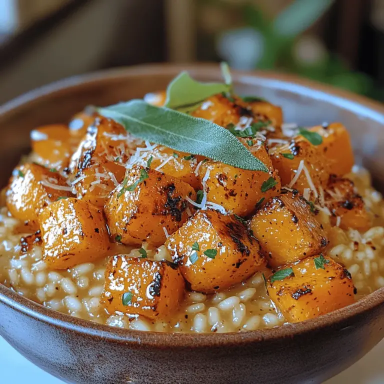 As the leaves begin to turn and the air becomes crisp, there's nothing quite like a warm, comforting dish to celebrate the flavors of the season. Enter Velvet Butternut Squash Risotto—a dish that not only warms the soul but also embodies the essence of autumn. This creamy, rich risotto is a delightful blend of arborio rice, roasted butternut squash, and a medley of savory ingredients that come together to create an unforgettable meal.