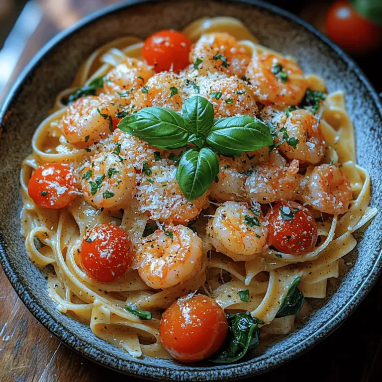 To create the Creamy Tuscan Shrimp Pasta Delight, it is essential to understand the role each ingredient plays in the overall dish. Let’s take a closer look at the main components that make up this culinary delight.