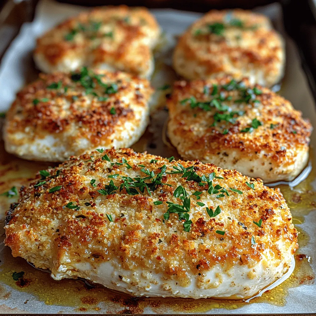 To achieve the perfect crispy Parmesan crusted chicken, it’s essential to start with the right ingredients. Each component plays a crucial role in creating the final dish.
