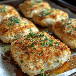 To achieve the perfect crispy Parmesan crusted chicken, it’s essential to start with the right ingredients. Each component plays a crucial role in creating the final dish.