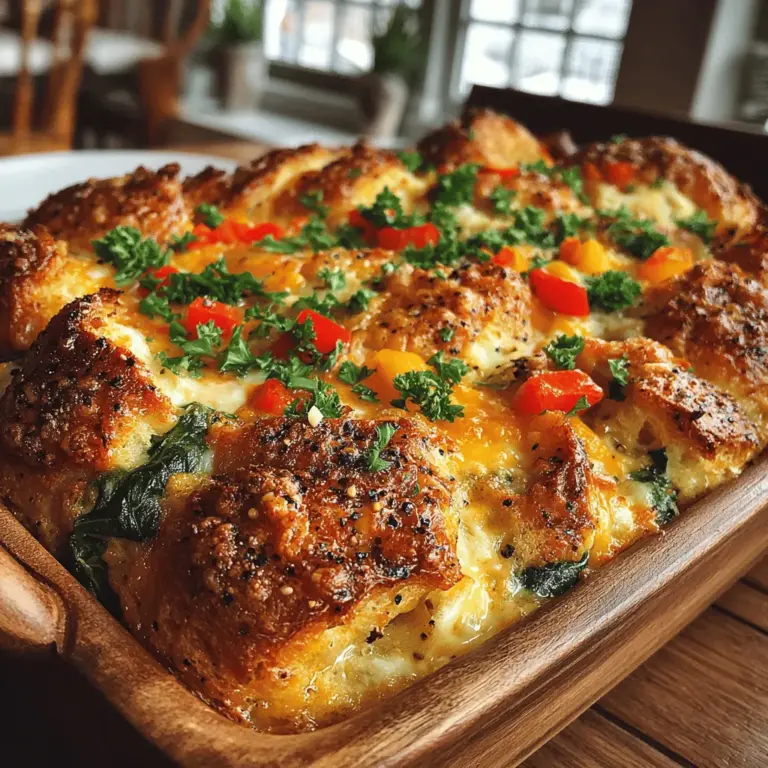 In recent years, breakfast casseroles have surged in popularity among home cooks and brunch enthusiasts alike. These versatile dishes offer a convenient way to serve a hearty meal, especially during busy mornings or special gatherings. Among the many variations of breakfast casseroles, the Savory Breakfast Croissant Casserole stands out for its unique combination of flavors and textures. This dish transforms buttery, flaky croissants into a delightful, creamy bake, making it a must-try for anyone looking to elevate their breakfast game.
