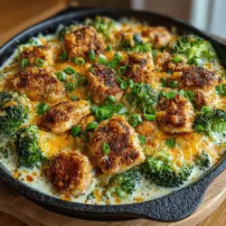 Cheesy Ranch Chicken Broccoli Skillet: A Flavorful Delight