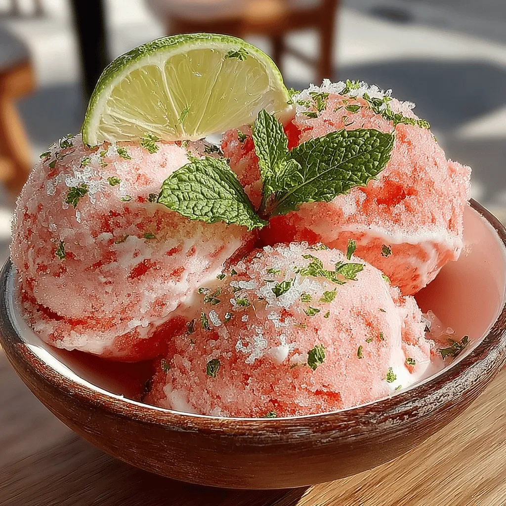 As the summer sun blazes overhead and temperatures soar, the quest for a cool, refreshing treat often leads to the kitchen. Among the myriad of choices, nothing quite captures the essence of summer like a homemade sorbet. The Refreshing Watermelon Bliss Sorbet stands out as a quintessential summer dessert—not only for its vibrant color and enticing flavor but also for its simplicity and health benefits. This delightful sorbet, made from ripe watermelon and a hint of lime, is perfect for hot days, barbecues, and family gatherings.