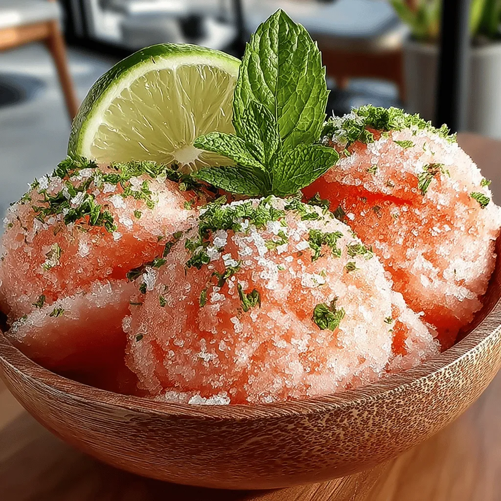 As the summer sun blazes overhead and temperatures soar, the quest for a cool, refreshing treat often leads to the kitchen. Among the myriad of choices, nothing quite captures the essence of summer like a homemade sorbet. The Refreshing Watermelon Bliss Sorbet stands out as a quintessential summer dessert—not only for its vibrant color and enticing flavor but also for its simplicity and health benefits. This delightful sorbet, made from ripe watermelon and a hint of lime, is perfect for hot days, barbecues, and family gatherings.
