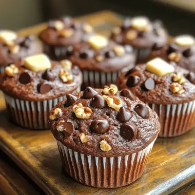 Choco-Banana Bliss Muffins
