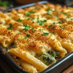 Creamy Spinach and Artichoke Pasta Bake