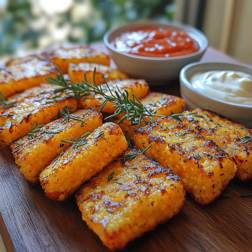 To achieve the perfect flavor in your polenta fries, seasoning is key. Begin by incorporating salt into the polenta mixture during cooking, as this will ensure that the base has a rich, savory taste. A good rule of thumb is to use about 1 teaspoon of salt for every cup of dry polenta.
