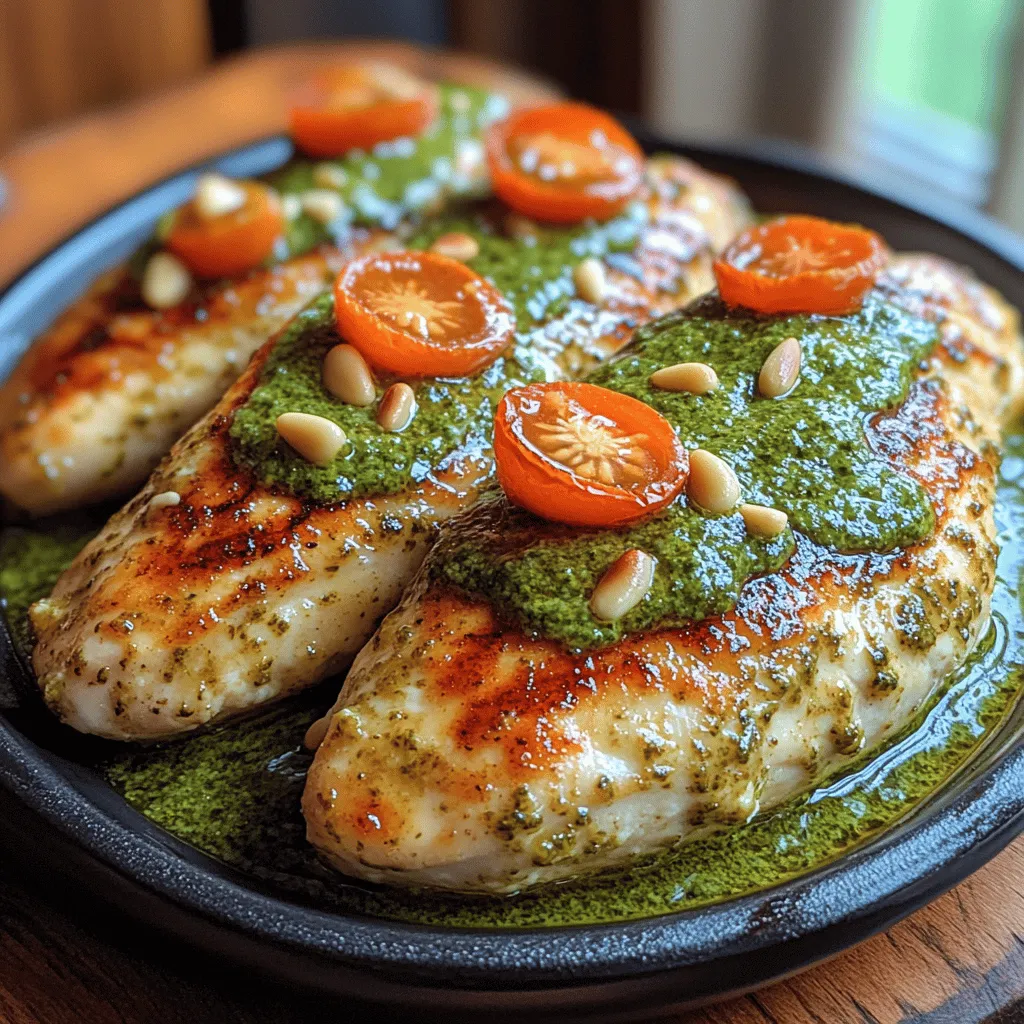 When it comes to crafting a delightful dinner that combines ease with rich flavors, Creamy Basil Pesto Chicken stands out as an exceptional choice. This dish marries the vibrant taste of fresh basil with the comforting creaminess of a well-crafted sauce, making it a beloved favorite among home cooks and food enthusiasts alike. The essence of this recipe lies not only in its exquisite flavor but also in its versatility; it’s perfect for weeknight meals, meal prepping for the week ahead, or even impressing guests during special occasions.