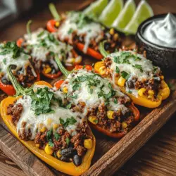 In recent years, air fryer recipes have taken the culinary world by storm, offering a convenient and healthier alternative to traditional frying methods. Home cooks are increasingly turning to air fryers to create crispy, delicious dishes with minimal oil, making it easier to enjoy their favorite foods without the guilt. One standout recipe that perfectly exemplifies this trend is Taco-Stuffed Mini Peppers. This dish combines vibrant flavors, colorful ingredients, and a healthy twist, making it an ideal choice for busy weeknights or festive gatherings.