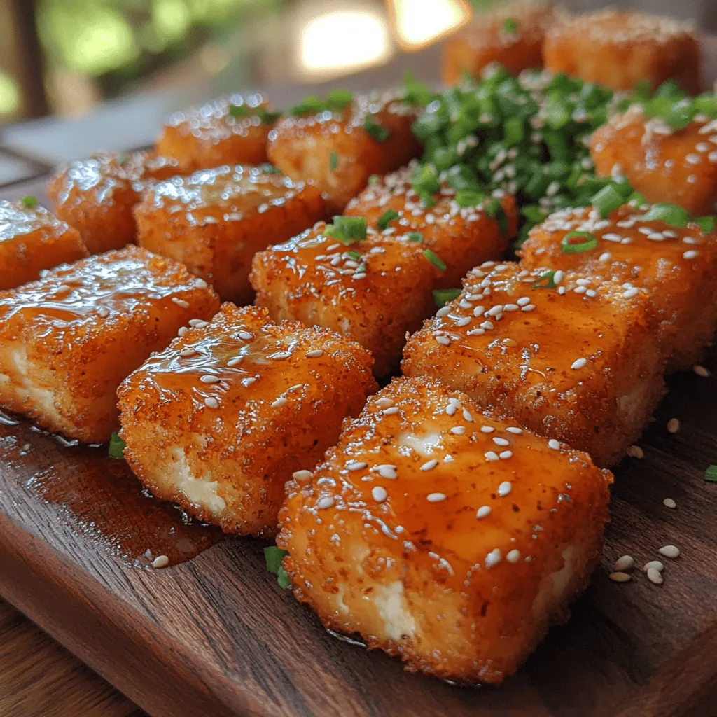 Tofu has long been celebrated as a versatile and nutritious protein source, particularly in plant-based diets. Derived from soybeans, tofu is not only rich in protein but also contains essential amino acids, making it an excellent alternative to meat for those seeking healthier lifestyle choices. With its ability to absorb flavors and its varied textures, tofu serves as a blank canvas for culinary creativity. One dish that showcases its potential remarkably well is Crispy Honey Garlic Tofu Nuggets.
