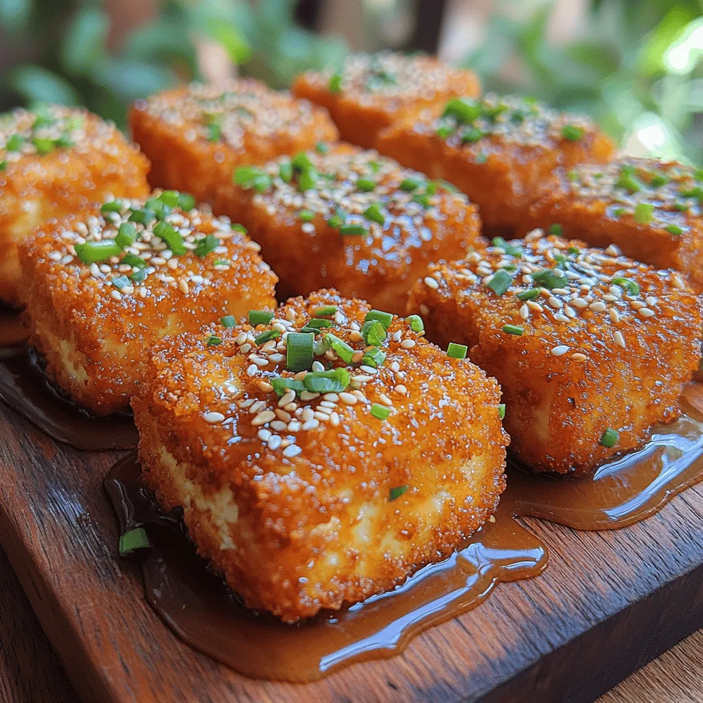 Tofu has long been celebrated as a versatile and nutritious protein source, particularly in plant-based diets. Derived from soybeans, tofu is not only rich in protein but also contains essential amino acids, making it an excellent alternative to meat for those seeking healthier lifestyle choices. With its ability to absorb flavors and its varied textures, tofu serves as a blank canvas for culinary creativity. One dish that showcases its potential remarkably well is Crispy Honey Garlic Tofu Nuggets.