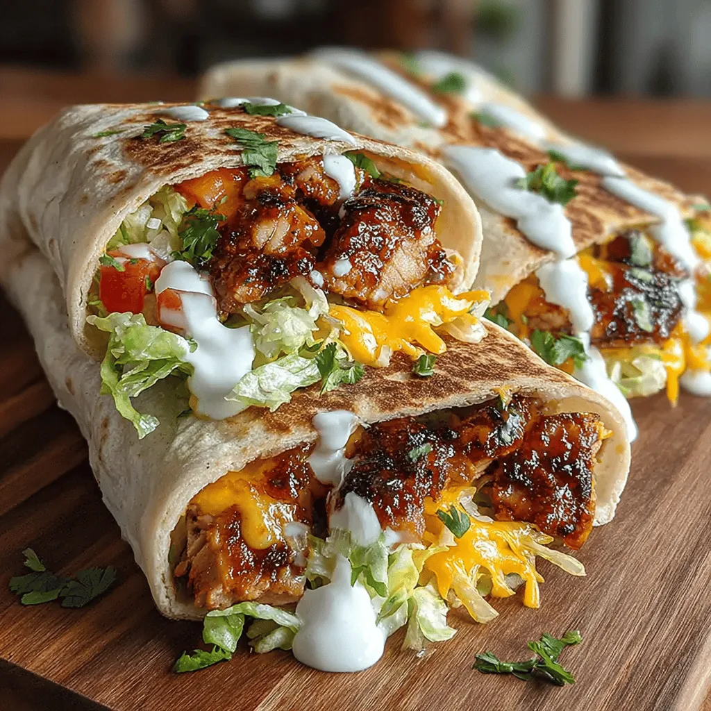 In the bustling world we live in, finding meals that are both delicious and convenient can often feel like a challenge. Enter the BBQ chicken wrap—a culinary creation that combines the smoky, mouthwatering flavors of grilled chicken with the practicality of a wrap. This delightful dish not only satisfies your taste buds but also fits seamlessly into busy lifestyles, making it a go-to option for family dinners, picnics, or meal prep for the week ahead.