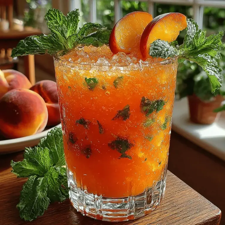 When it comes to making the ideal Peach Paradise Iced Tea Slush, the blending process is crucial. To achieve that perfect slushy texture, start by adding your ingredients to a high-powered blender. Begin with the brewed iced tea, peach puree, and any additional sweeteners you may want to add. Blend these ingredients until smooth before gradually introducing ice into the mix.