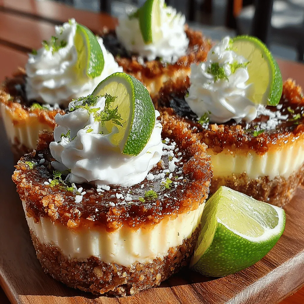 When preparing your Zesty No-Bake Key Lime Cheesecake Cups, a crucial step is ensuring that the crust is pressed down evenly. This not only helps in achieving a consistent texture but also contributes to the overall presentation of the dessert. Here are some effective tips: