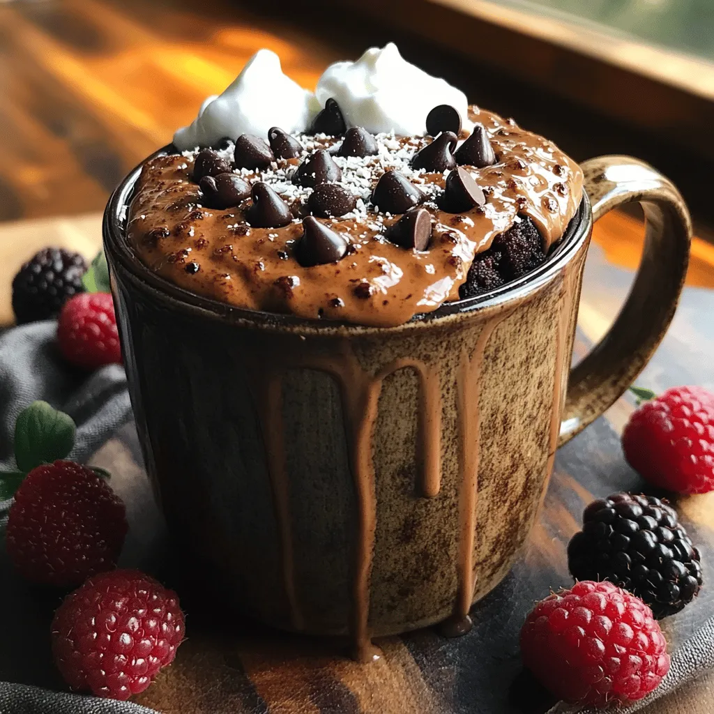 Decadent Guilt-Free Chocolate Mug Cake